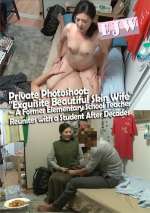 Private Photoshoot: Exquisite Beautiful Skin Wife – A Former Elementary School Teacher Reunites With A Student After Decades