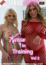 Memel Wilde and Cory Chase in Karen Training 2