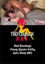 Bed Bondage PAWG Queen Kelly Gets Deep BBC