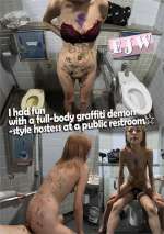 I Had Fun With A Full-Body Graffiti Demon-Style Hostess At A Public Restroom