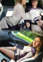 We Were Getting Home But I Couldn’t Resist To Stop And Suck His Cock In The Car