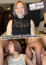 Six Creamy Shots on Her Own Face & She Licks Them Clean Like a Perfect Little Toy